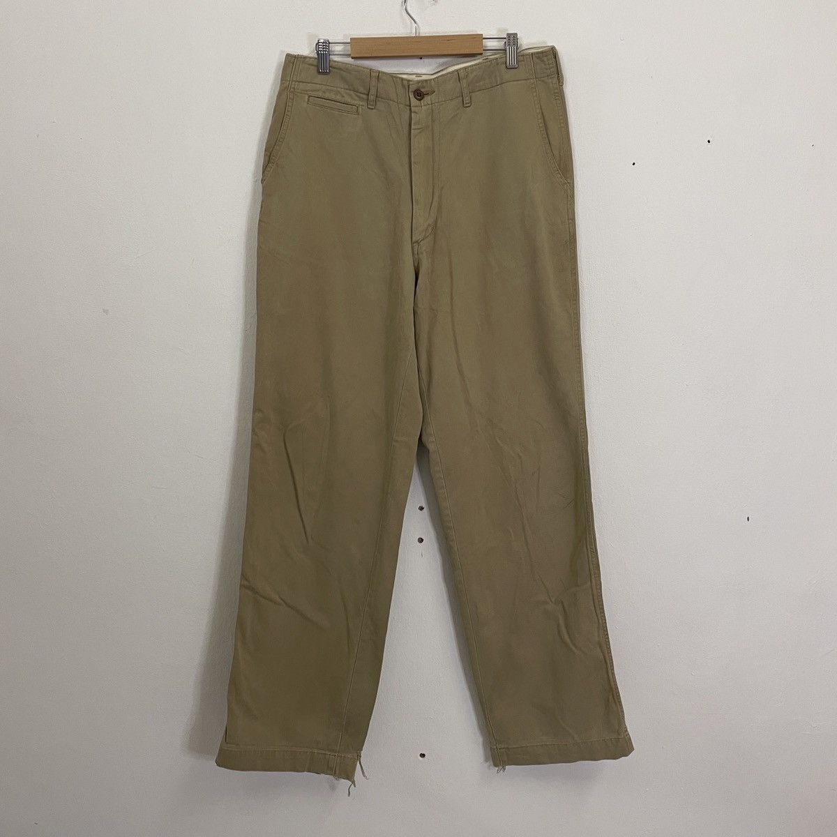 image of Archival Clothing x Schott The Original Schott N.y.c Chinos Pants in Brown, Men's (Size 34)