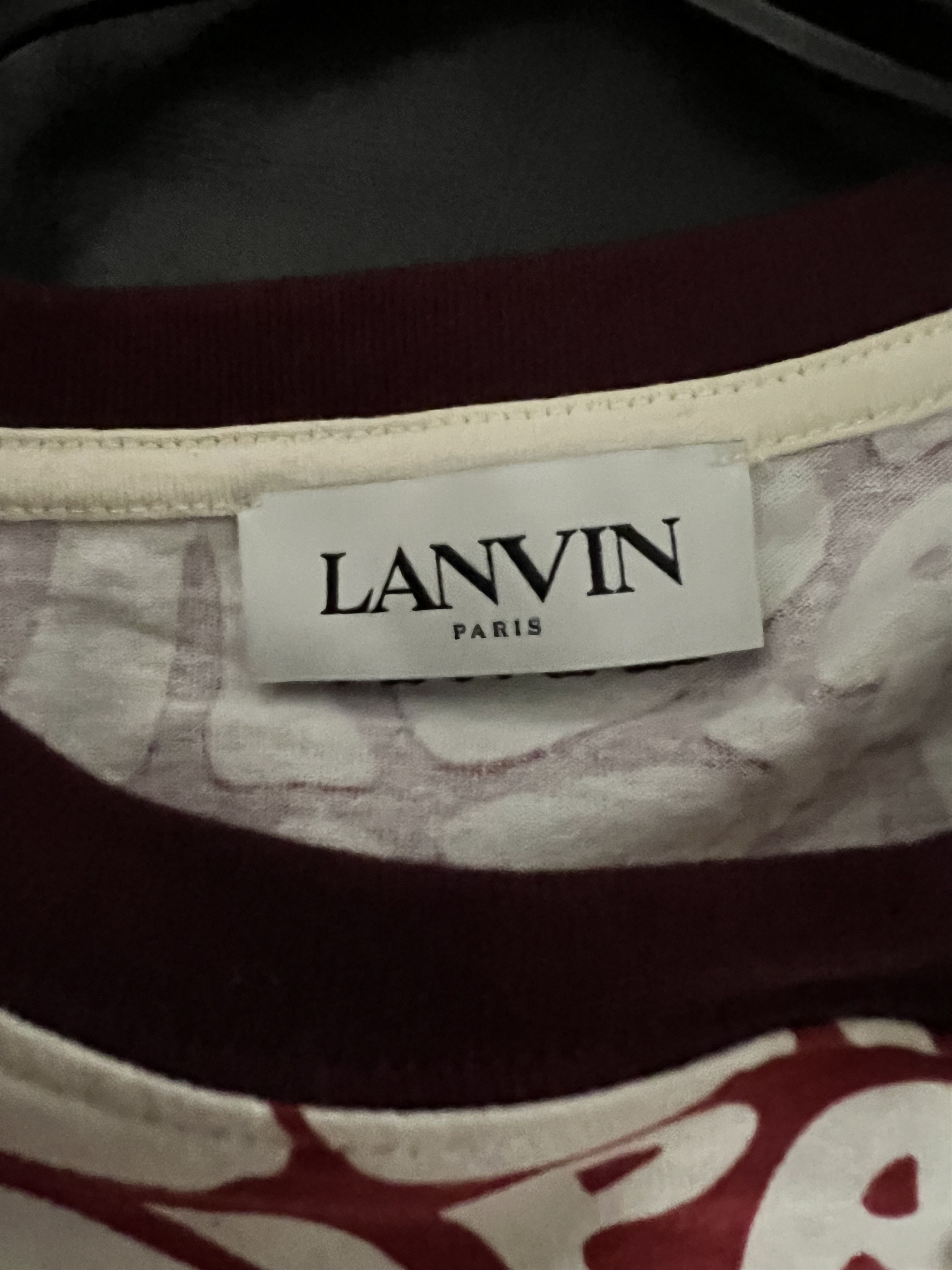 Lanvin Lanvin T-shirt Logo All-over Size US XL / EU 56 / 4 - 5 Thumbnail