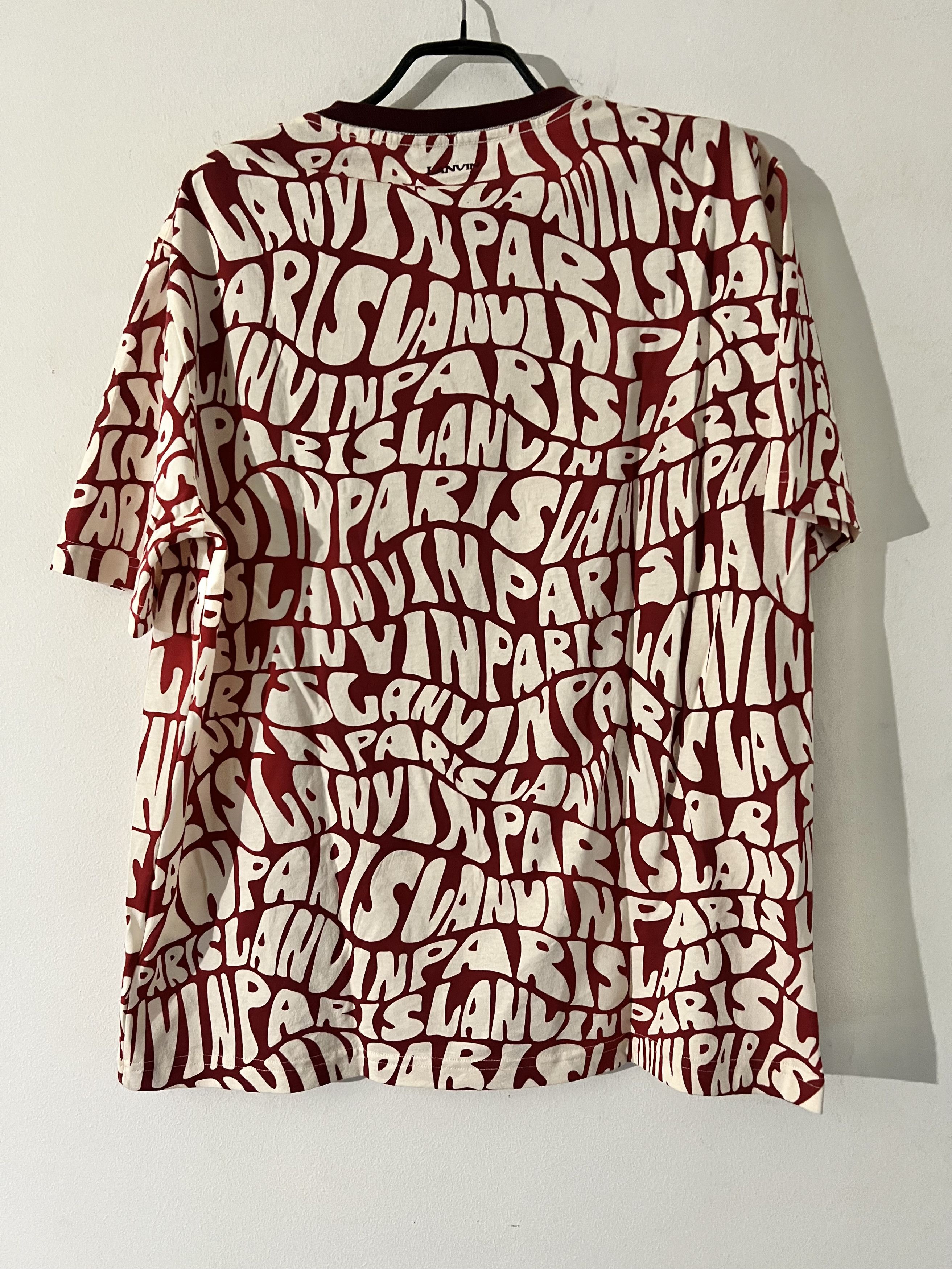 Lanvin Lanvin T-shirt Logo All-over Size US XL / EU 56 / 4 - 3 Thumbnail