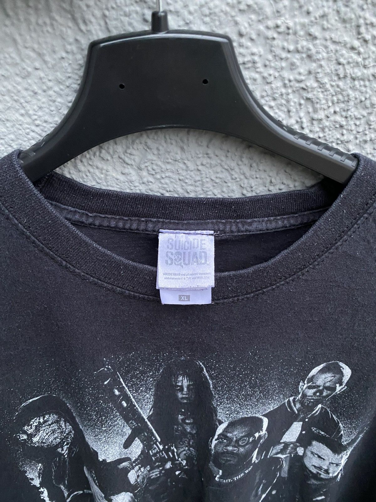 Fruit Of The Loom Suicide Squad T-Shirt Black Size US XL / EU 56 / 4 - 3 Thumbnail