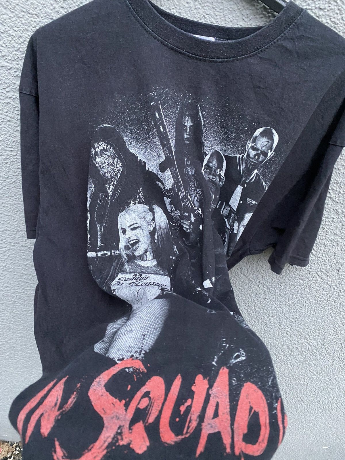 Fruit Of The Loom Suicide Squad T-Shirt Black Size US XL / EU 56 / 4 - 2 Thumbnail