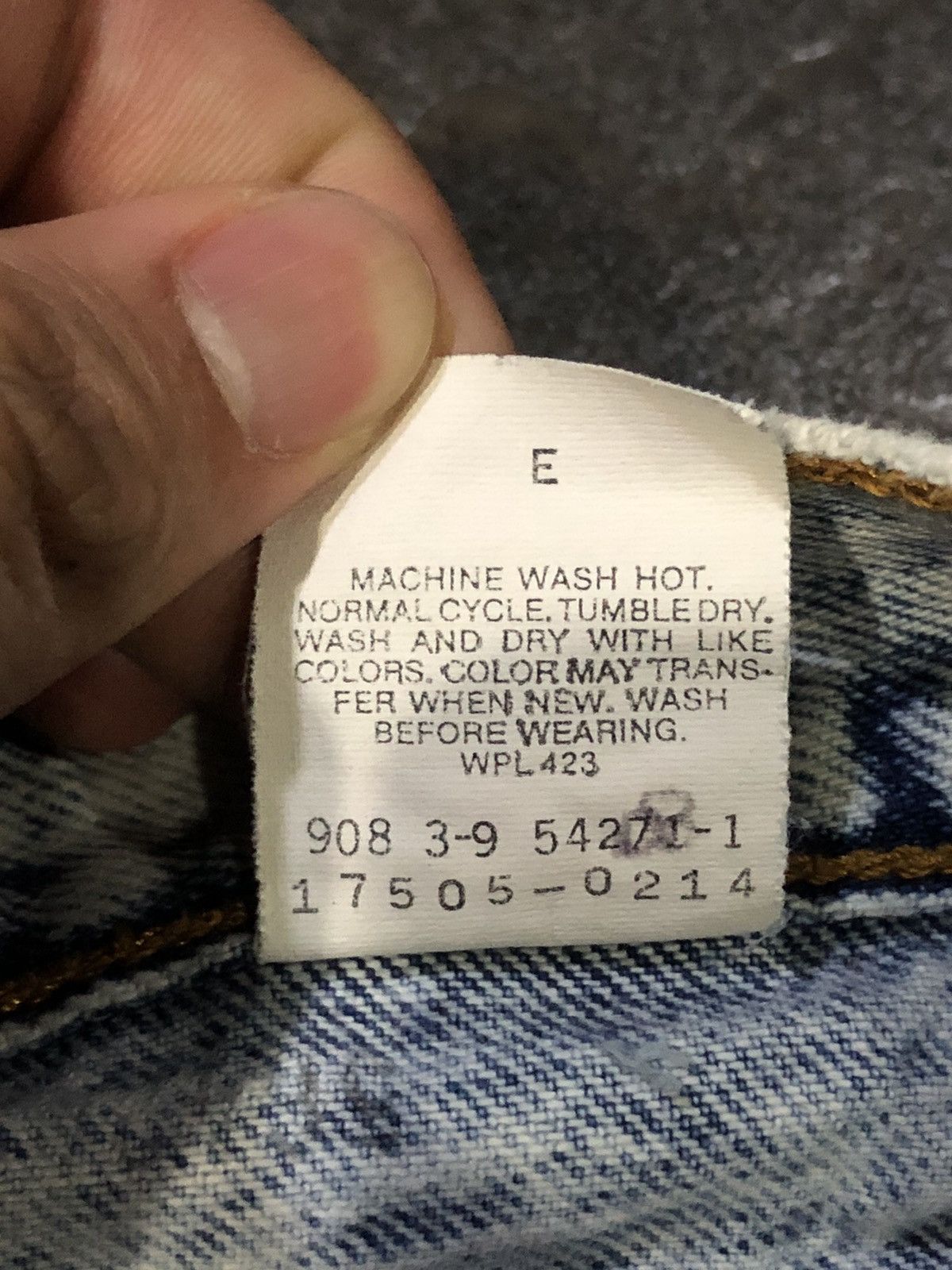 Levi's Vintage Levis 505 0214 Acid Wash Denim Size 26" / US 2 / IT 38 - 21 Thumbnail