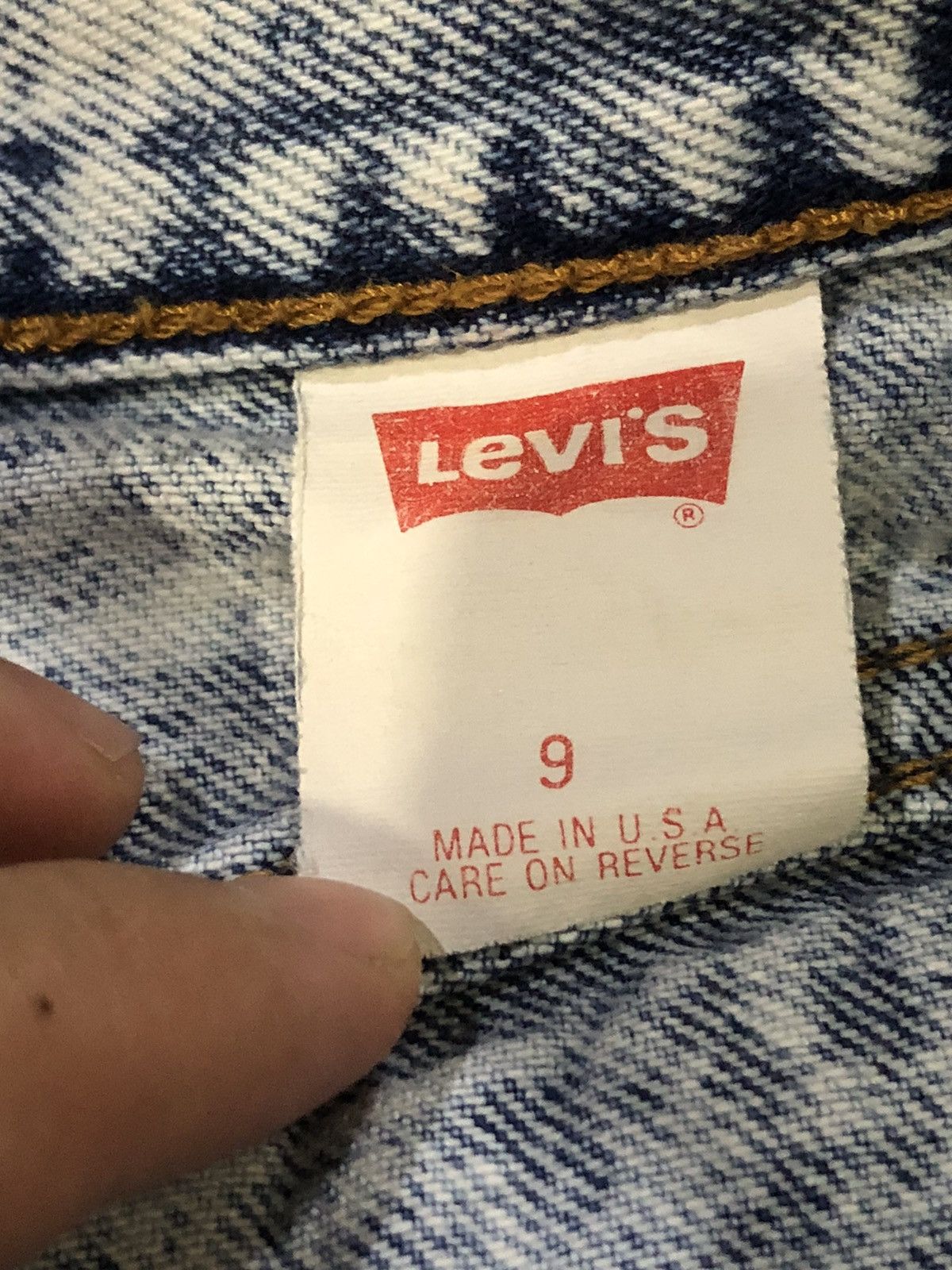 Levi's Vintage Levis 505 0214 Acid Wash Denim Size 26" / US 2 / IT 38 - 20 Thumbnail