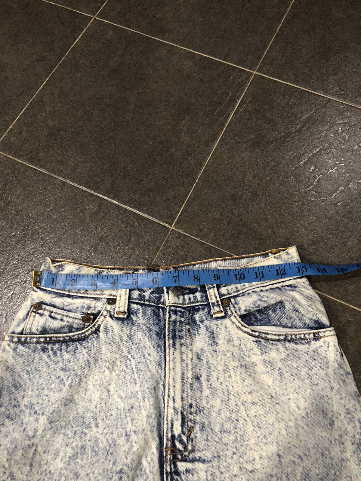 Levi's Vintage Levis 505 0214 Acid Wash Denim Size 26" / US 2 / IT 38 - 22 Thumbnail