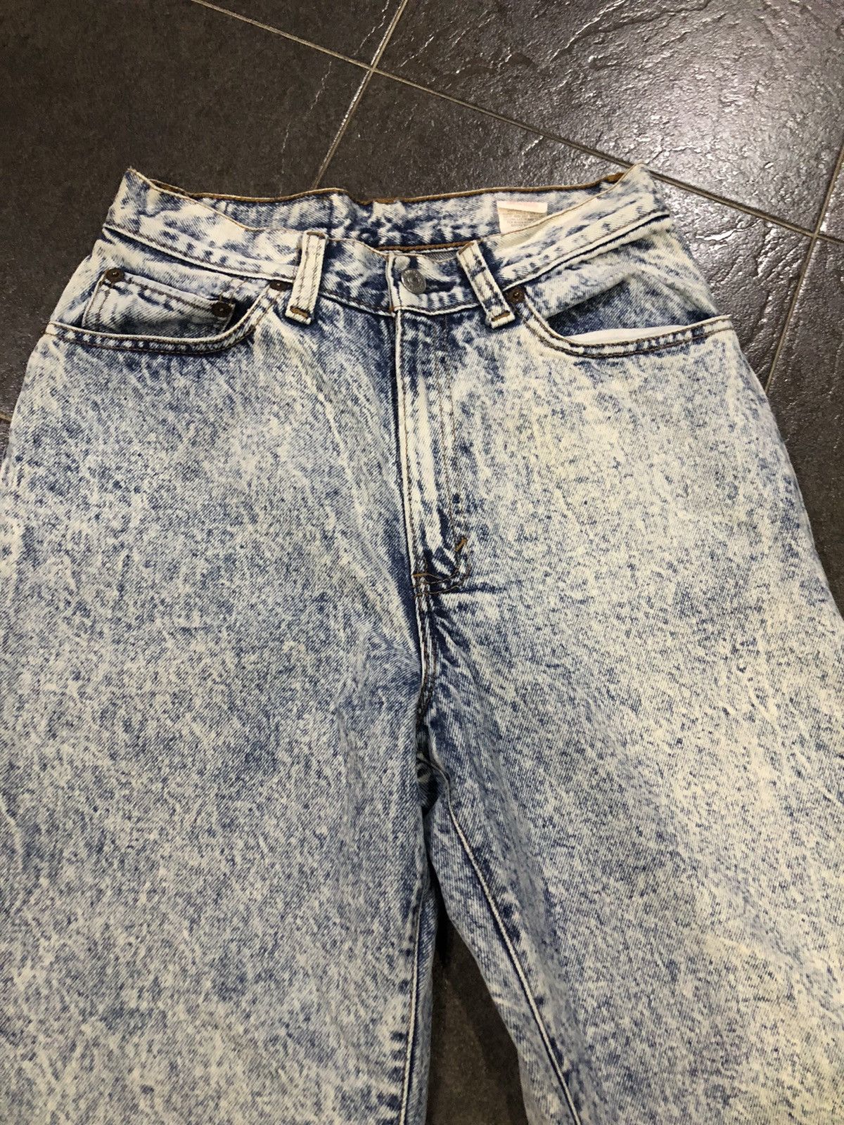 Levi's Vintage Levis 505 0214 Acid Wash Denim Size 26" / US 2 / IT 38 - 7 Thumbnail
