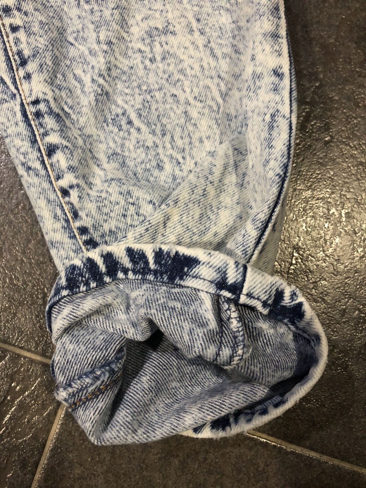 Levi's Vintage Levis 505 0214 Acid Wash Denim Size 26" / US 2 / IT 38 - 6 Thumbnail