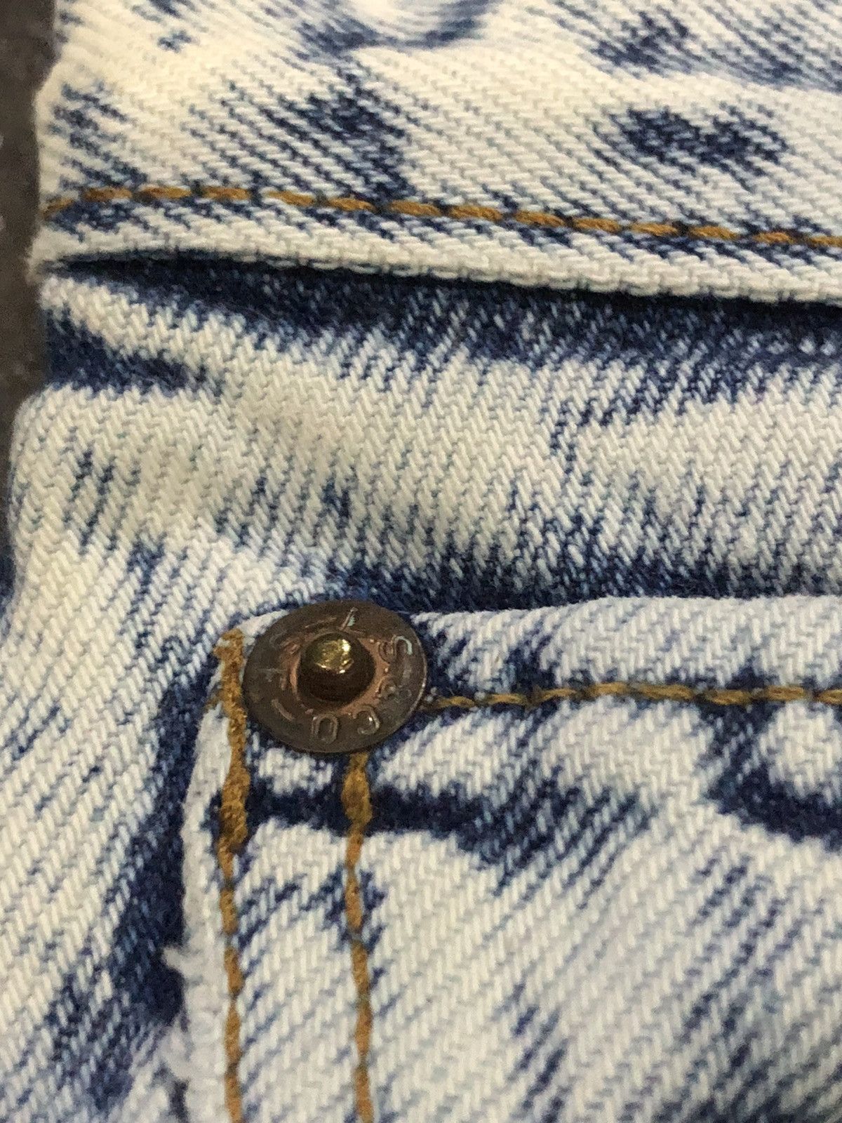 Levi's Vintage Levis 505 0214 Acid Wash Denim Size 26" / US 2 / IT 38 - 8 Thumbnail