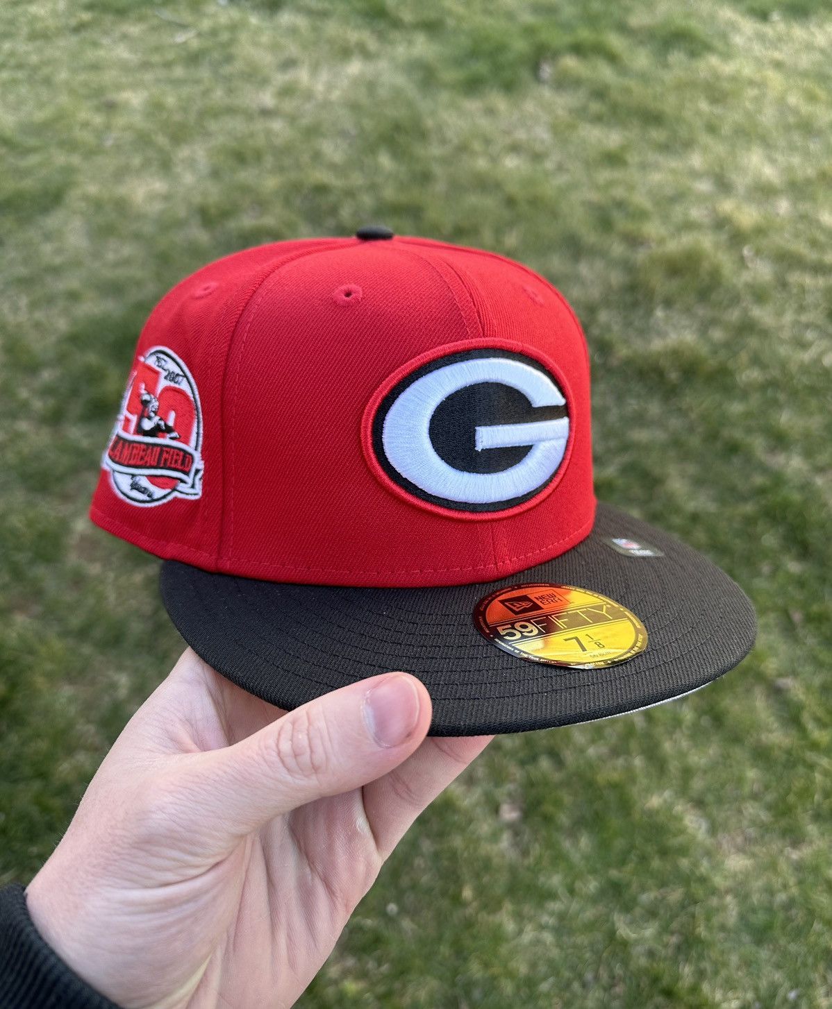 Hat Club × NFL × New Era Hat Club Green Bay Packers Fitted 7 1/8 Wisconsin Crossover Size ONE SIZE - 1 Thumbnail