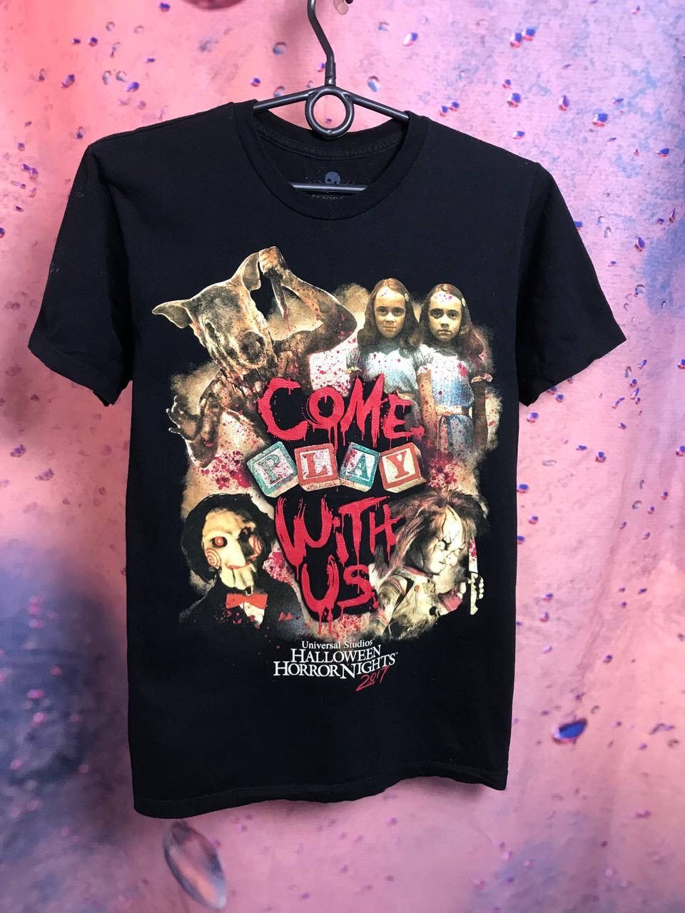 Vintage Vintage Halloween Horror Nights streetwear tee Size US S / EU 44-46 / 1 - 2 Thumbnail