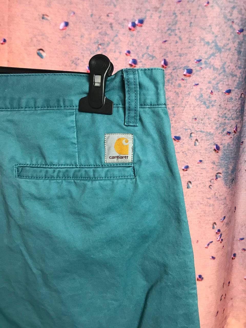 Carhartt × Carhartt Wip Carhartt Bermuda streetwear shorts Size US 33 - 2 Thumbnail