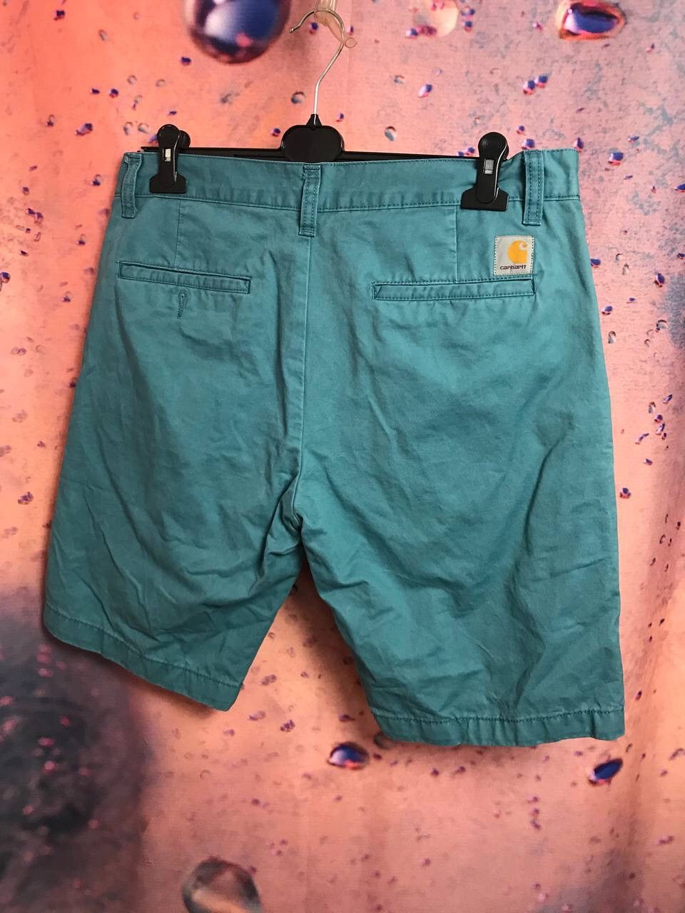 Carhartt × Carhartt Wip Carhartt Bermuda streetwear shorts Size US 33 - 1 Thumbnail