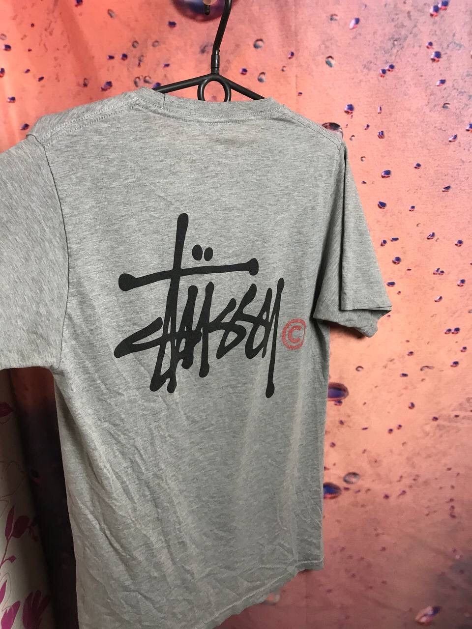 Stussy Stussy big logo streetwear tee Size US S / EU 44-46 / 1 - 6 Thumbnail