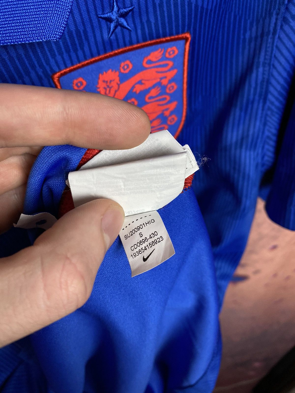 Nike England streetwear soccer jersey Size US S / EU 44-46 / 1 - 5 Thumbnail