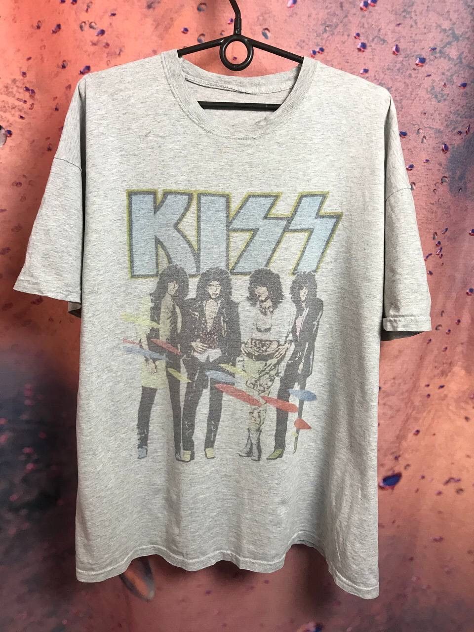 Band Tees Vintage Kiss band rock tee Size US XL / EU 56 / 4 - 2 Thumbnail