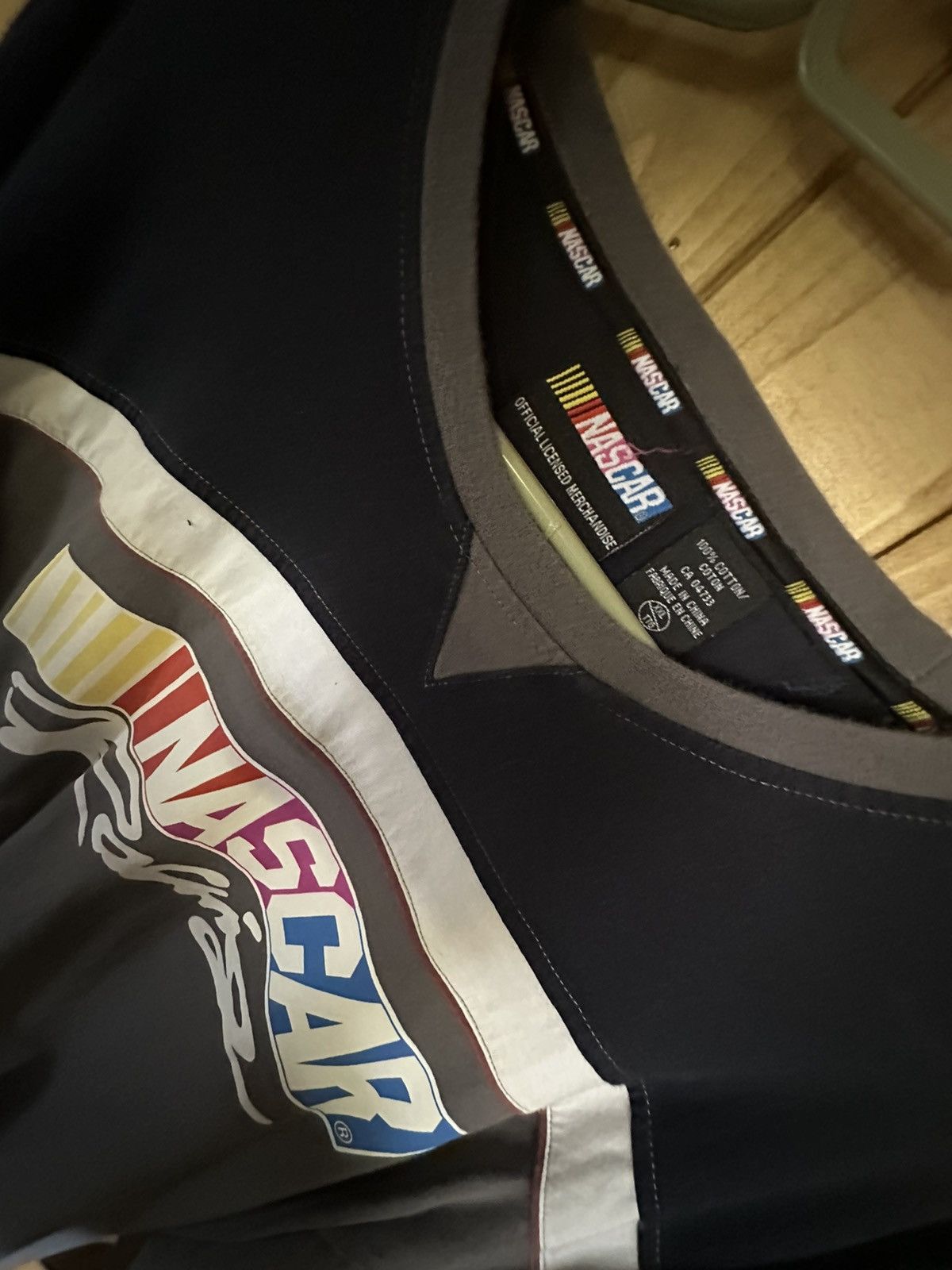 NASCAR Vintage NASCAR Race Long Sleeve Size US XXL / EU 58 / 5 - 2 Thumbnail
