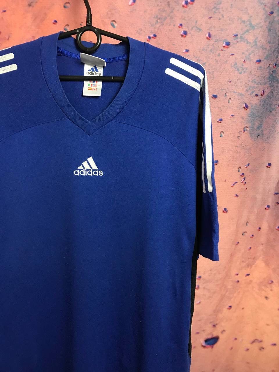 Adidas × Vintage Vintage Adidas streetwear tee Size US L / EU 52-54 / 3 - 1 Thumbnail