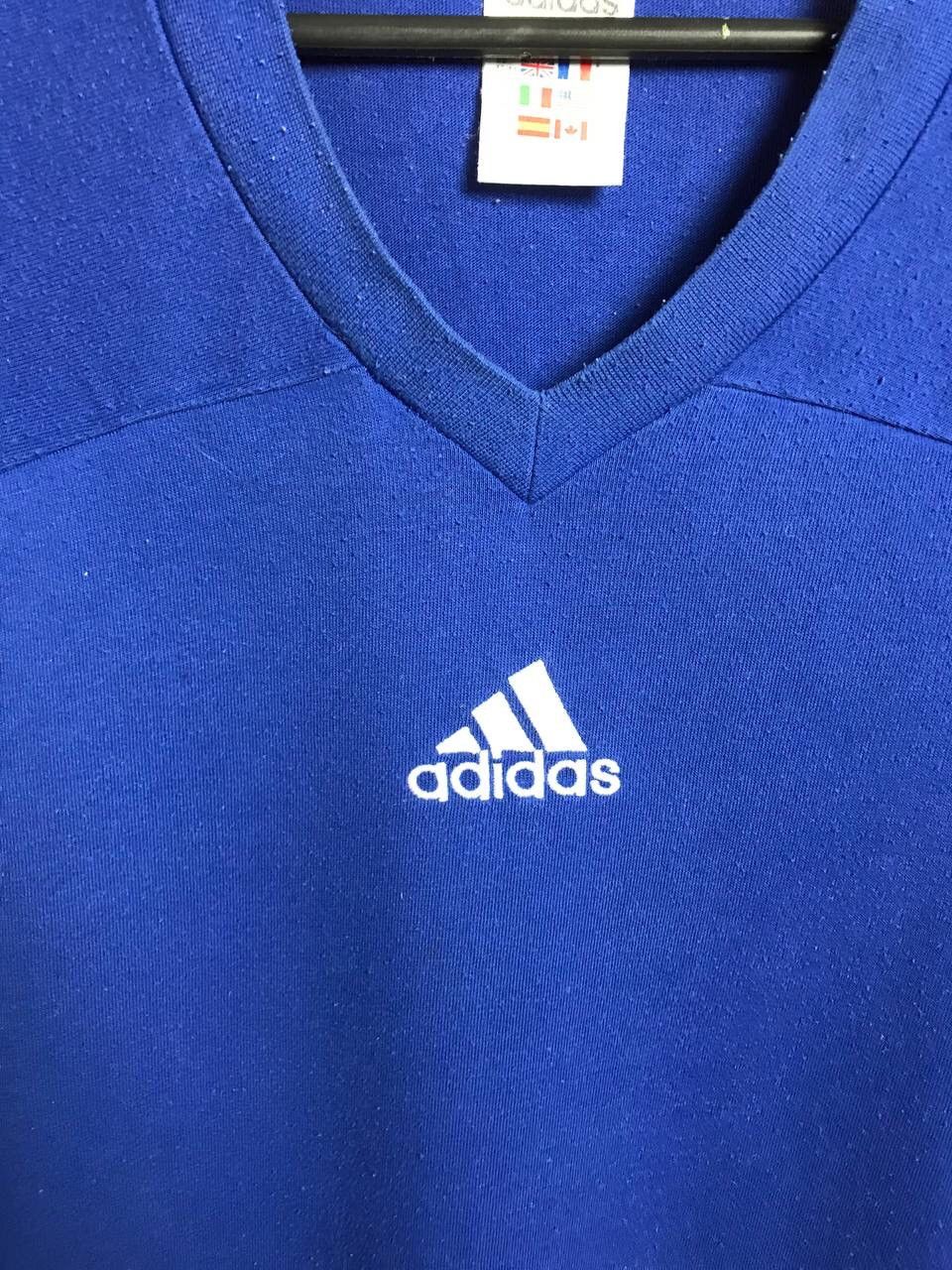 Adidas × Vintage Vintage Adidas streetwear tee Size US L / EU 52-54 / 3 - 3 Thumbnail