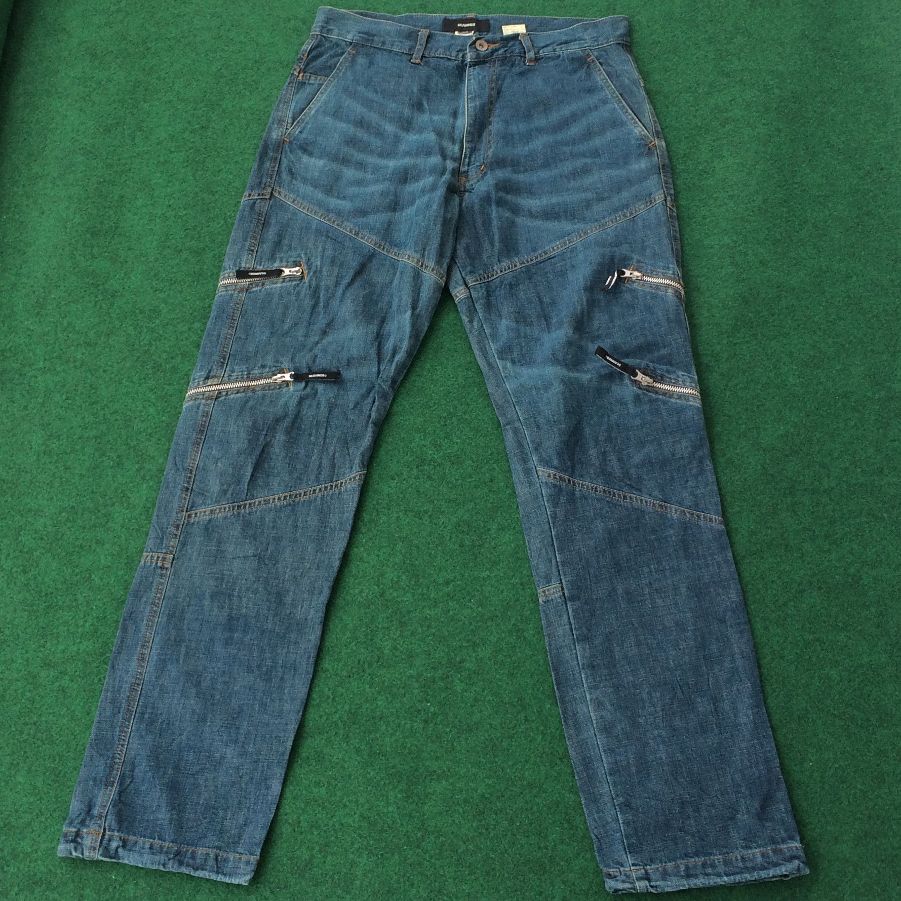 Designer × Japanese Brand Vtg Scanner Apparel Jeans Rare Designer Size M Jeans Size US 33 - 1 Thumbnail