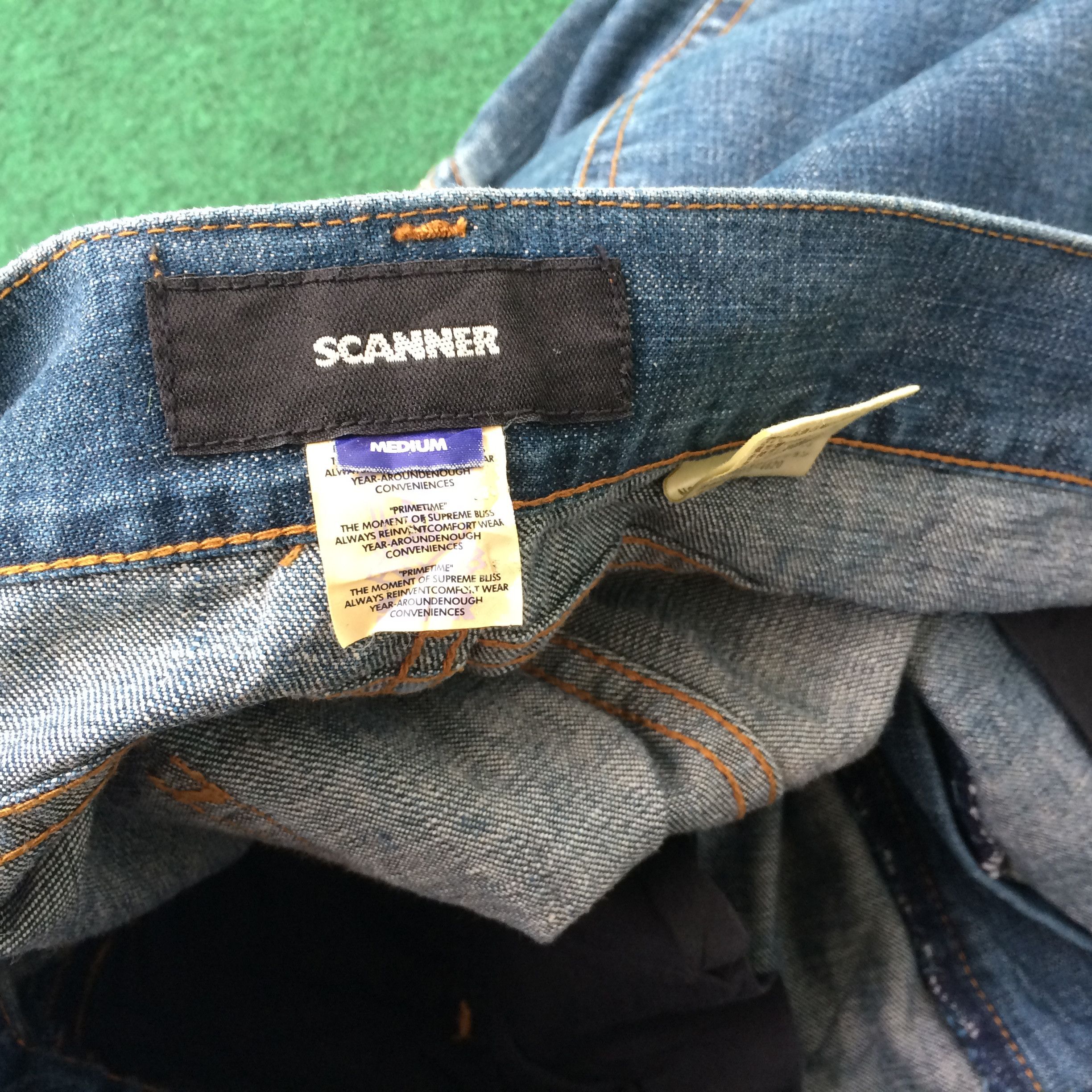 Designer × Japanese Brand Vtg Scanner Apparel Jeans Rare Designer Size M Jeans Size US 33 - 7 Thumbnail