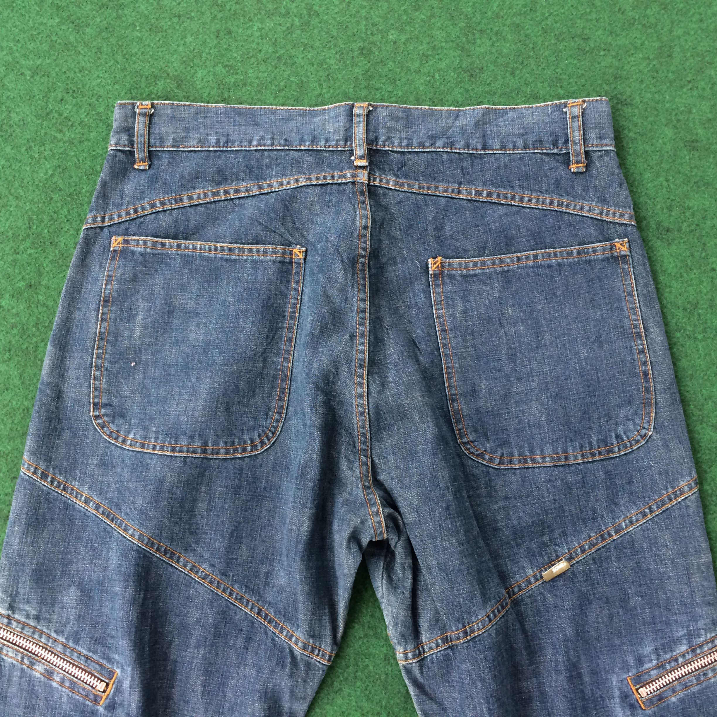 Designer × Japanese Brand Vtg Scanner Apparel Jeans Rare Designer Size M Jeans Size US 33 - 6 Thumbnail
