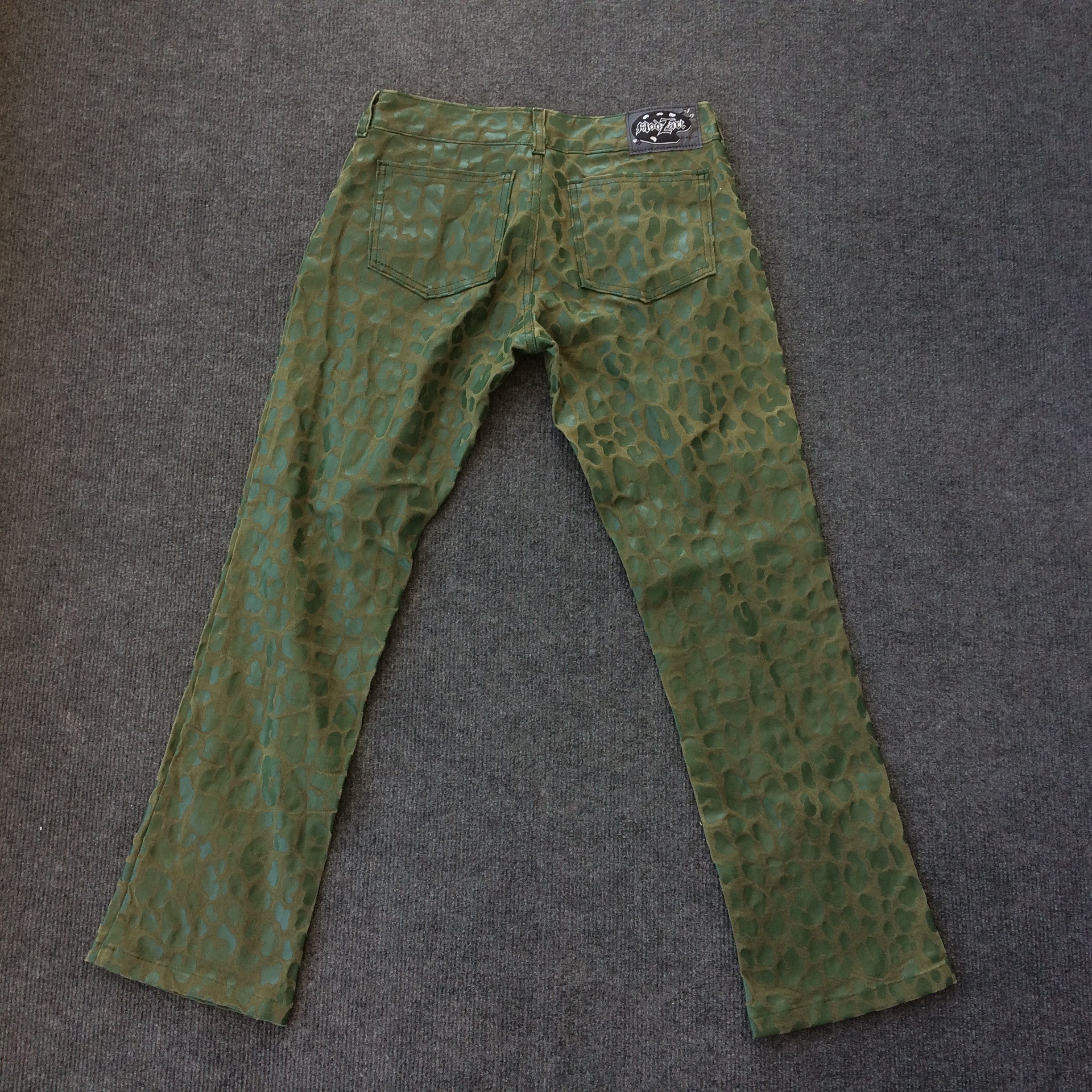 Seditionaries × Vintage Vtg Modzart Leopard kitsch22 John Dove Molly White Jeans Size US 28 / EU 44 - 7 Thumbnail