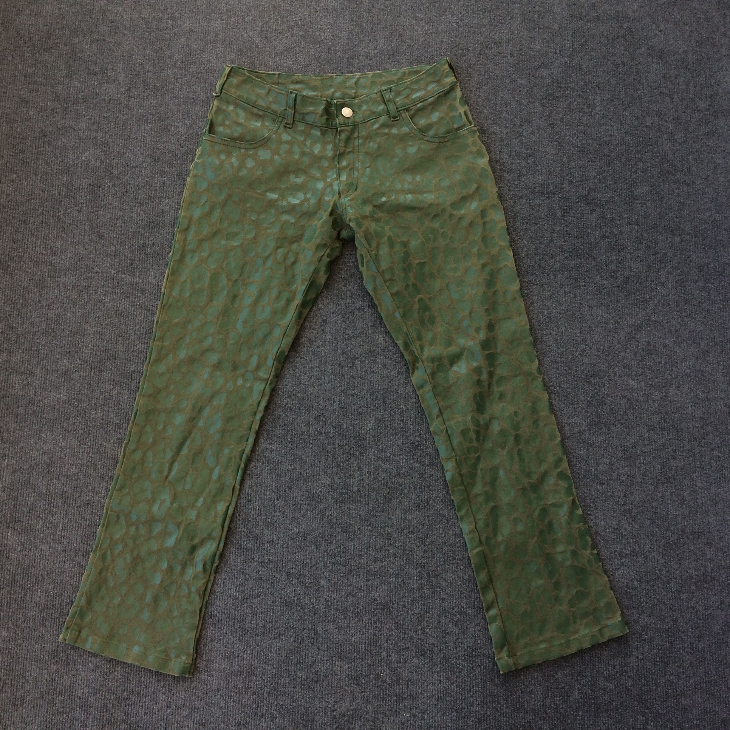 Seditionaries × Vintage Vtg Modzart Leopard kitsch22 John Dove Molly White Jeans Size US 28 / EU 44 - 1 Thumbnail