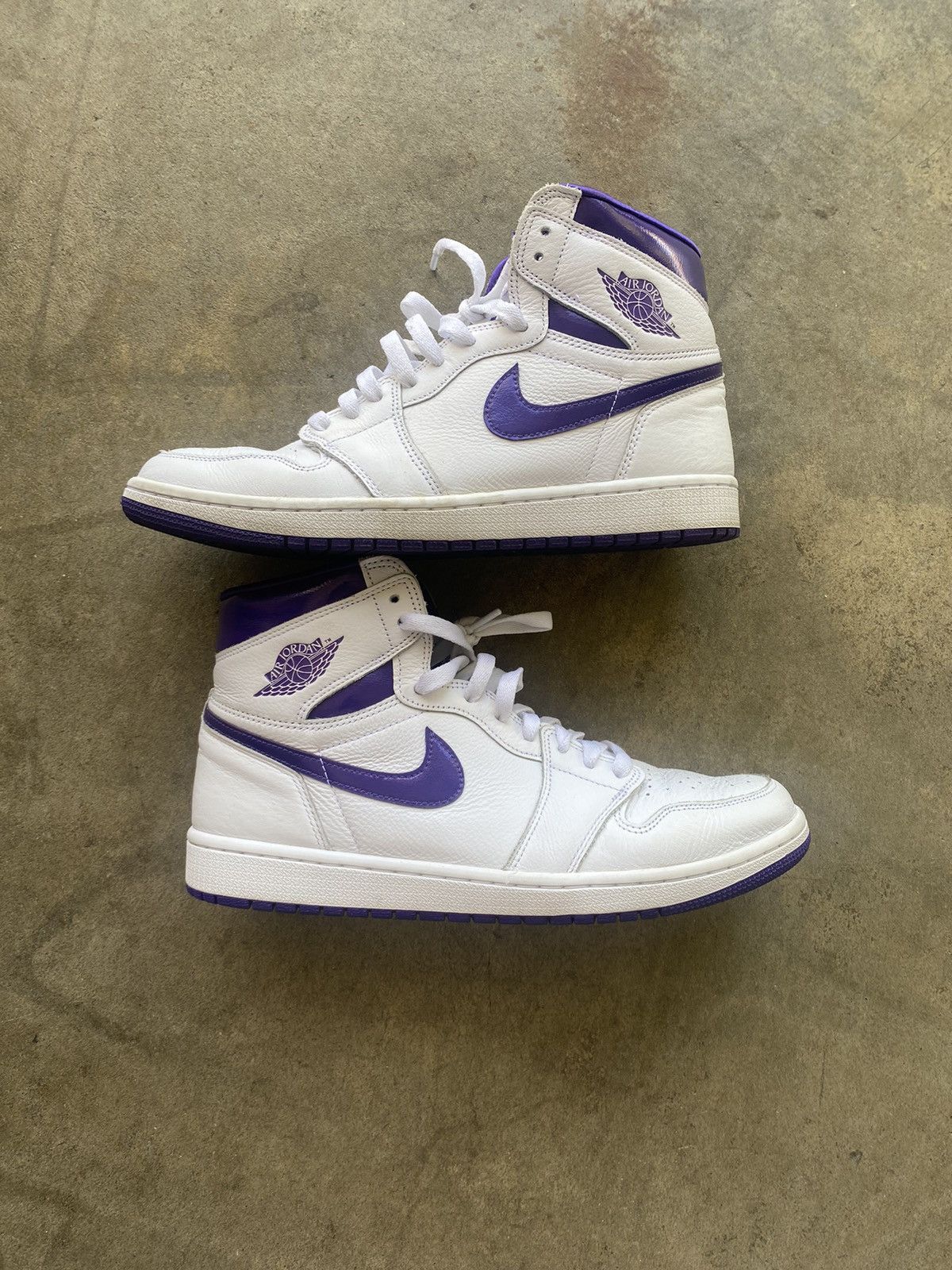 jordan1 purple