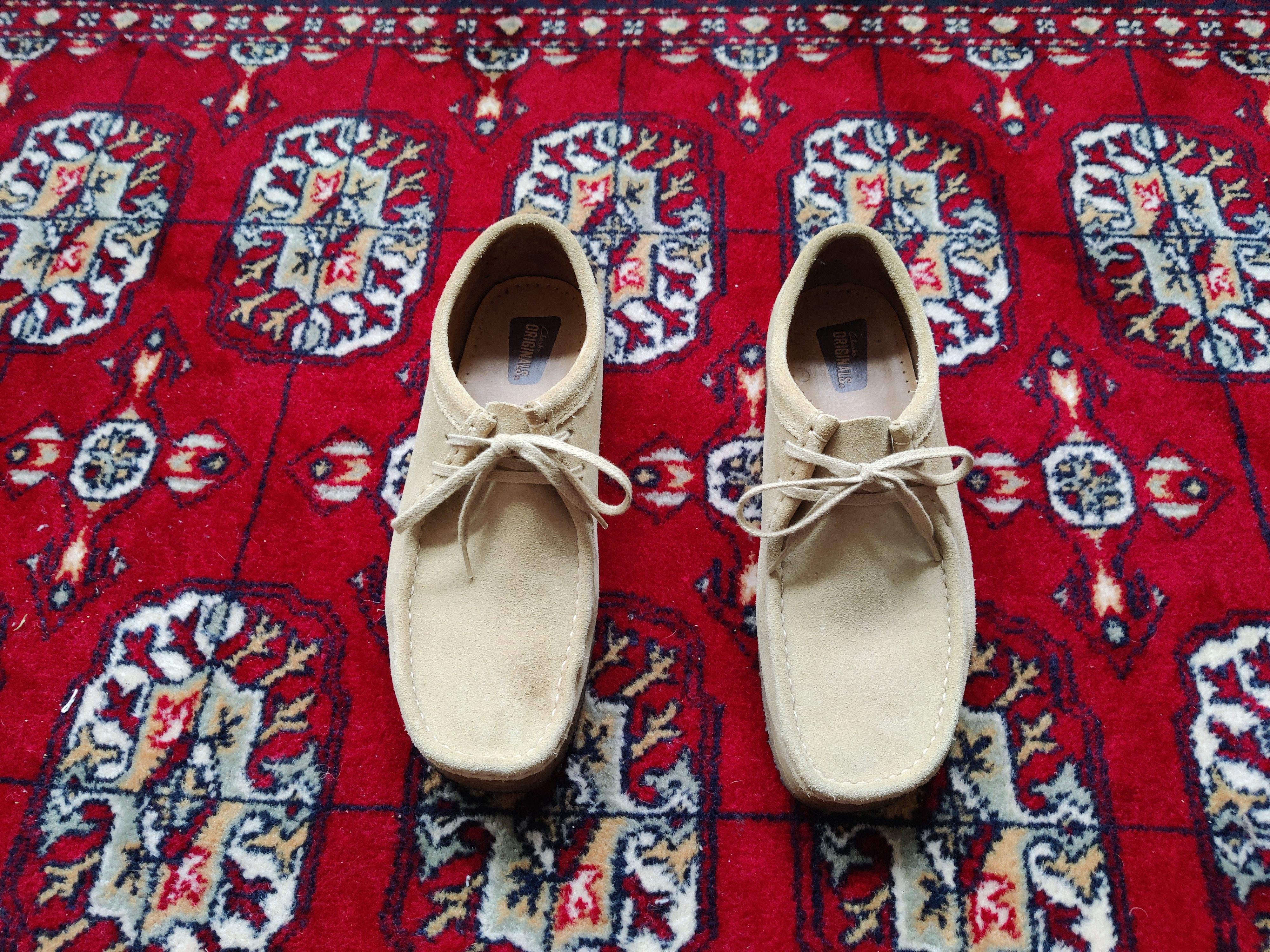 Clarks Clarks Wallabee Shoes US9.5 Maple Suede Grailed