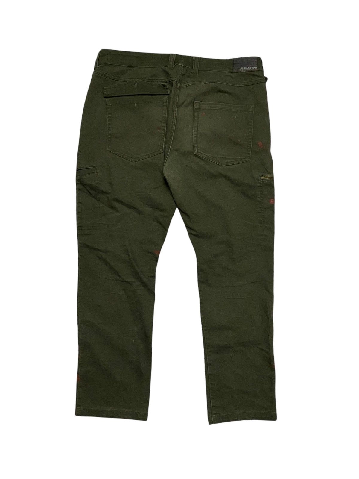 Japanese Brand FieldCore Cargo Tactical Multi pockets Paint Pattern Pants Size US 36 / EU 52 - 9 Thumbnail