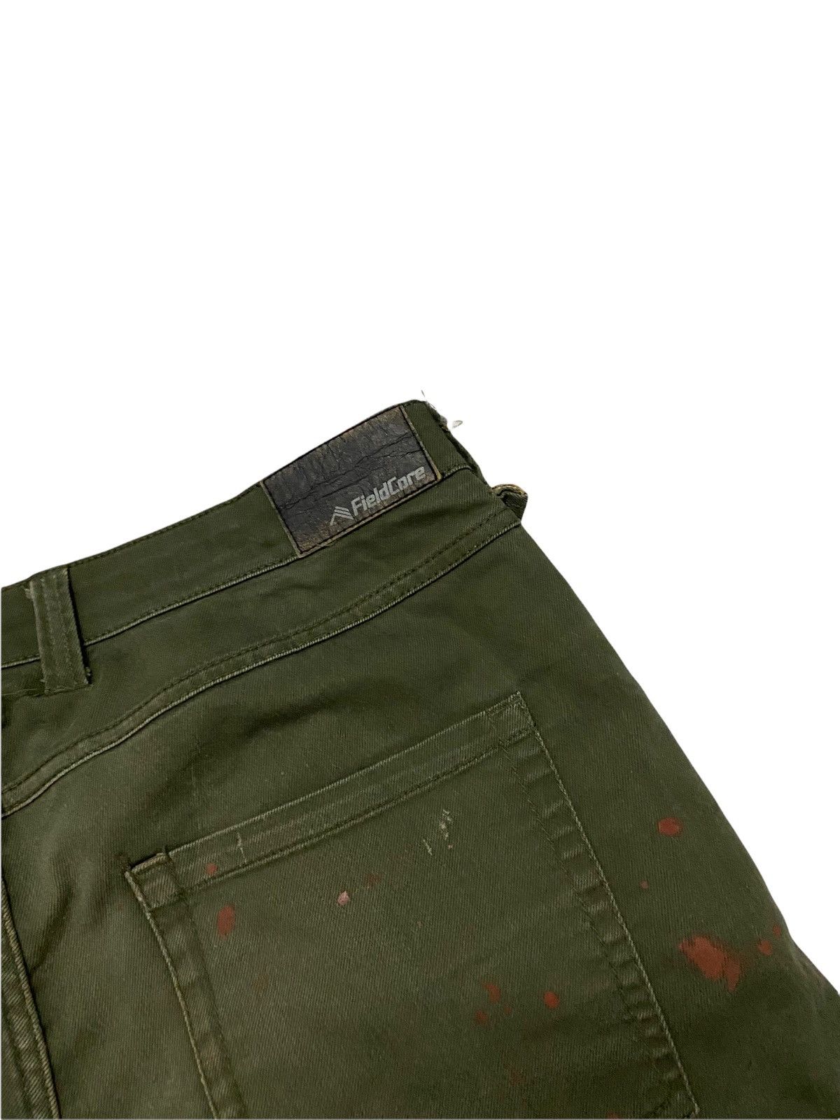 Japanese Brand FieldCore Cargo Tactical Multi pockets Paint Pattern Pants Size US 36 / EU 52 - 10 Thumbnail