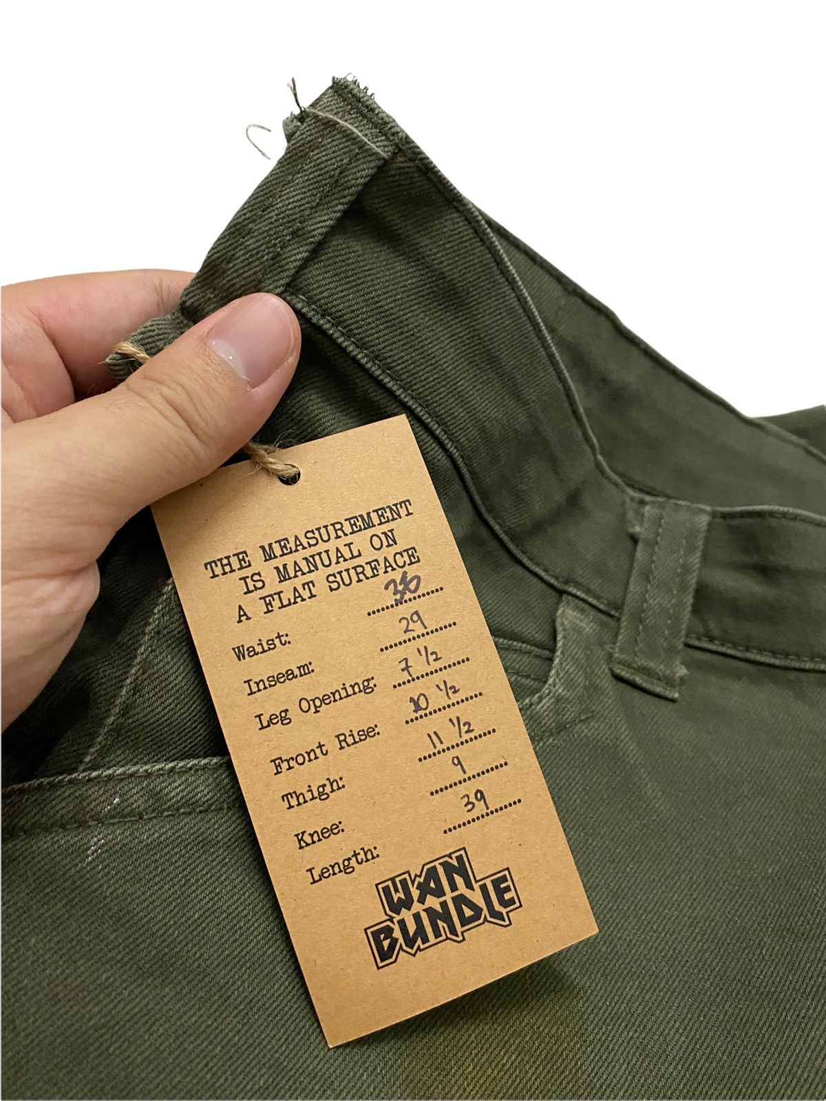 Japanese Brand FieldCore Cargo Tactical Multi pockets Paint Pattern Pants Size US 36 / EU 52 - 8 Thumbnail