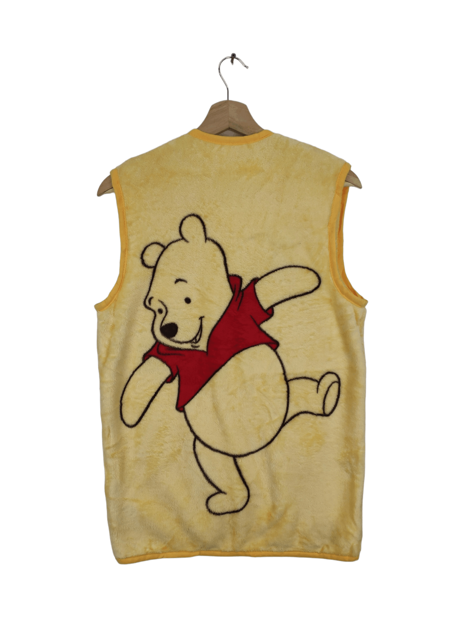 Disney × Japanese Brand × Vintage Winnie The Pooh Fleece Vest All Over Print Size US S / EU 44-46 / 1 - 1 Thumbnail