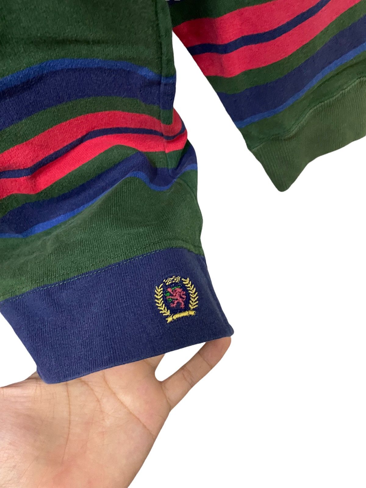 Tommy Hilfiger Vintage Tommy Hilfiger Long Sleeve Polos Size US L / EU 52-54 / 3 - 6 Thumbnail