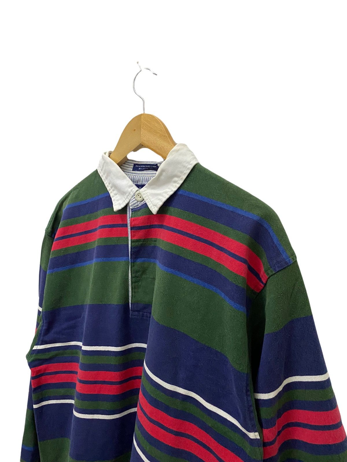 Tommy Hilfiger Vintage Tommy Hilfiger Long Sleeve Polos Size US L / EU 52-54 / 3 - 5 Thumbnail