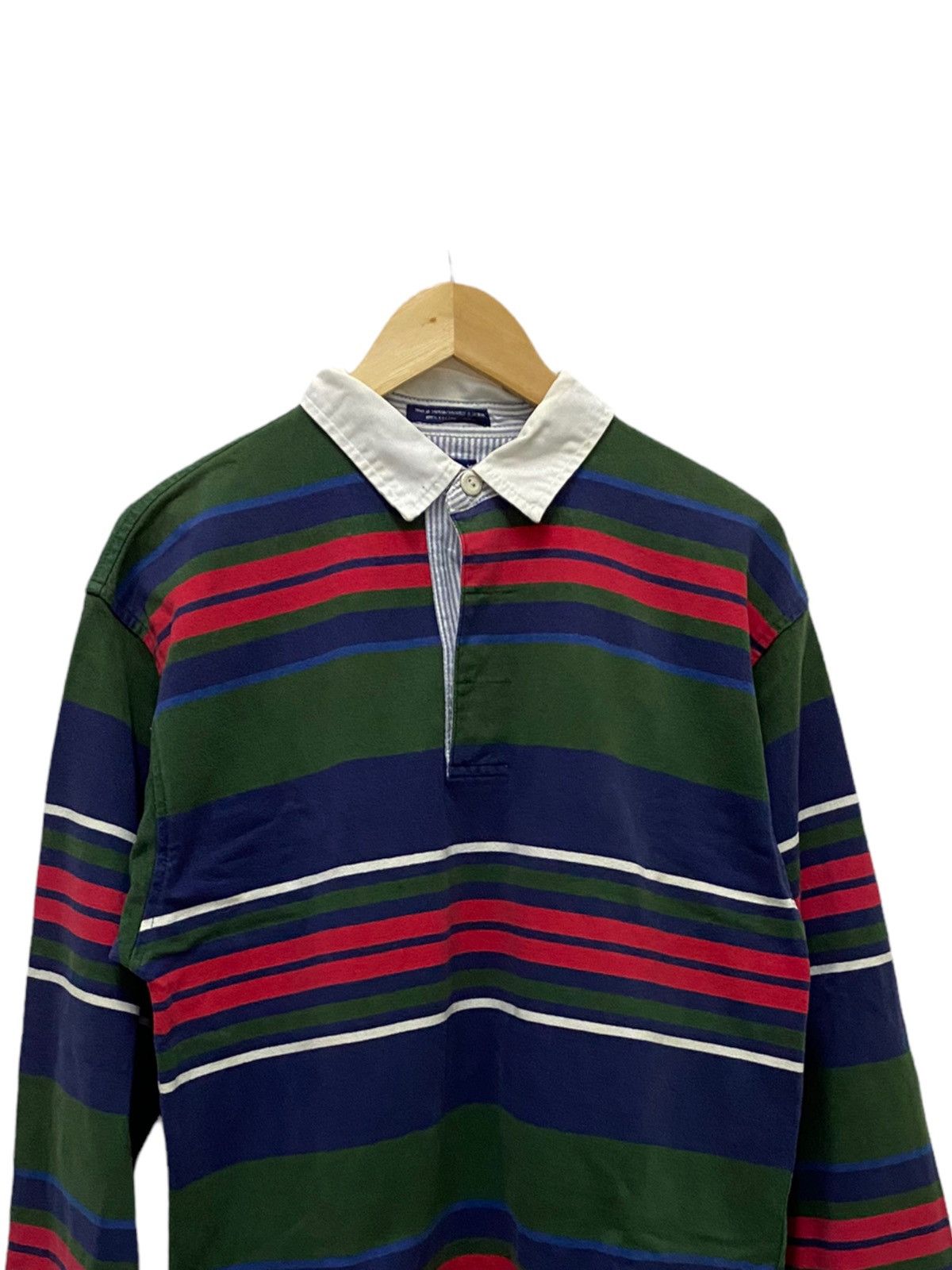 Tommy Hilfiger Vintage Tommy Hilfiger Long Sleeve Polos Size US L / EU 52-54 / 3 - 2 Thumbnail