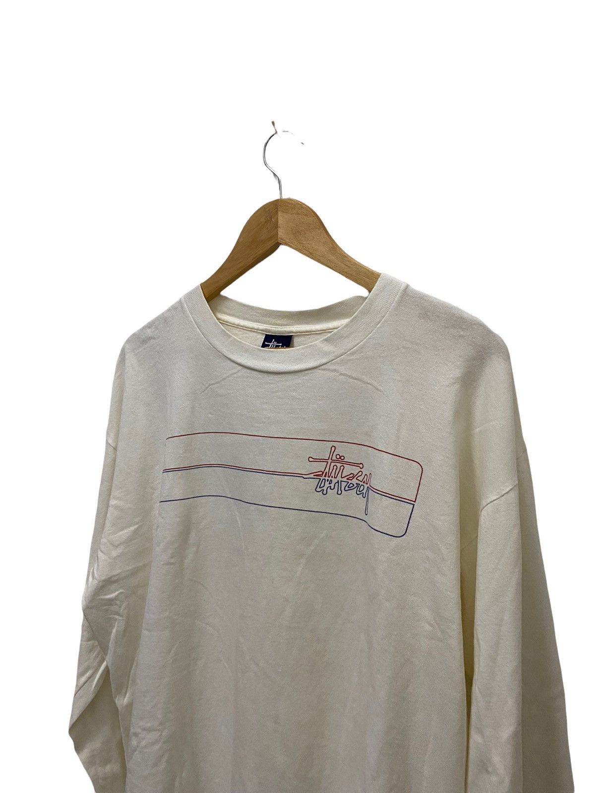 Stussy Vintage 90’s classic Stussy Long Sleeve Shirt Size US XL / EU 56 / 4 - 2 Thumbnail