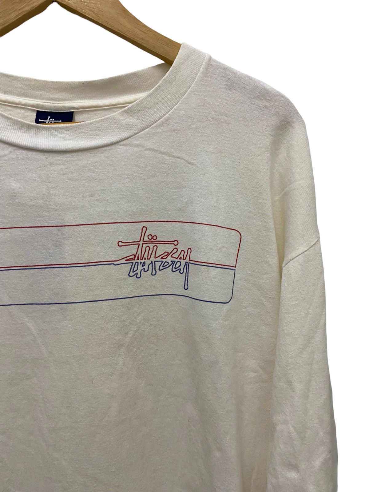 Stussy Vintage 90’s classic Stussy Long Sleeve Shirt Size US XL / EU 56 / 4 - 4 Thumbnail