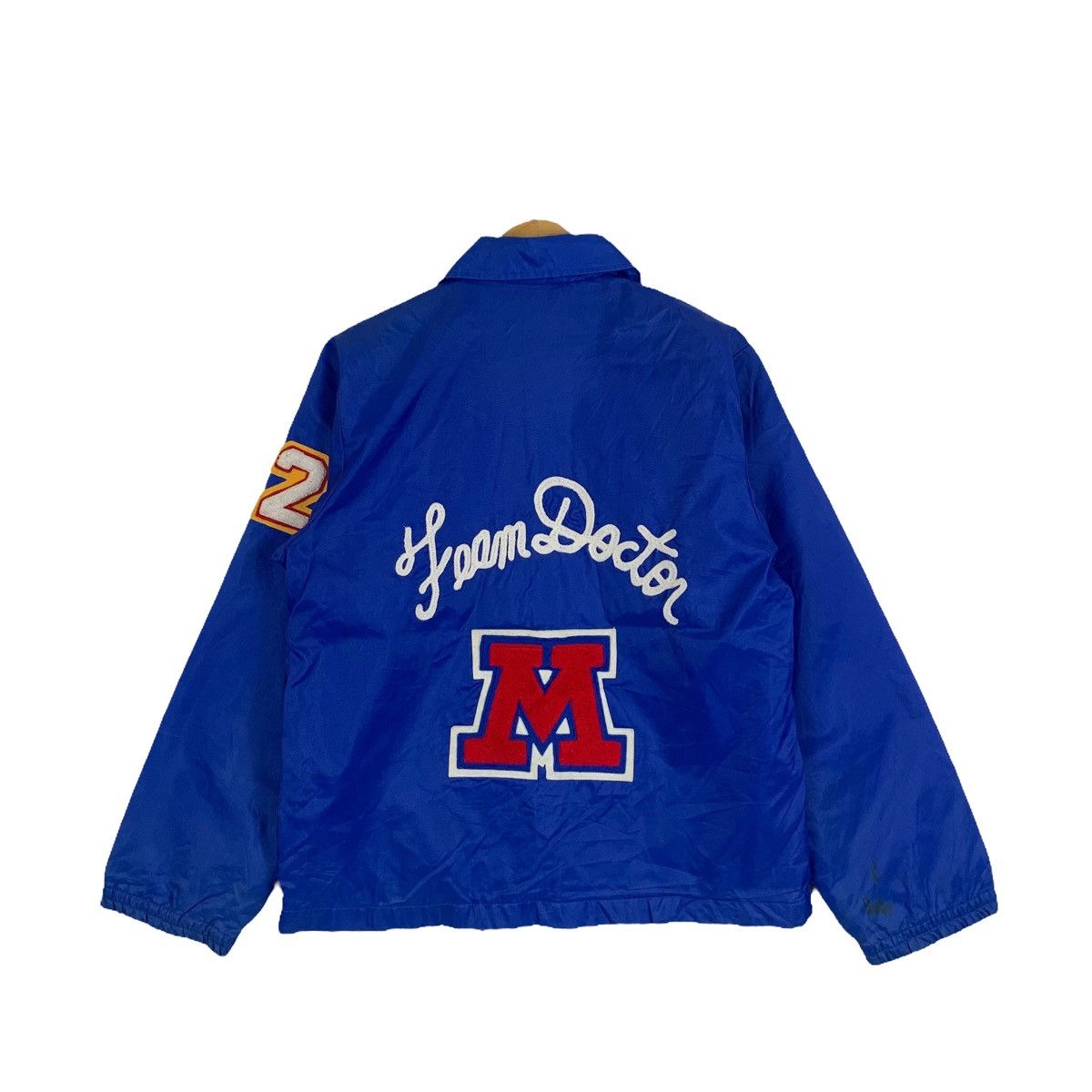 Vintage Doctor Blueky Street Fully Button Windbreaker Coach Jacket Size US M / EU 48-50 / 2 - 2 Thumbnail