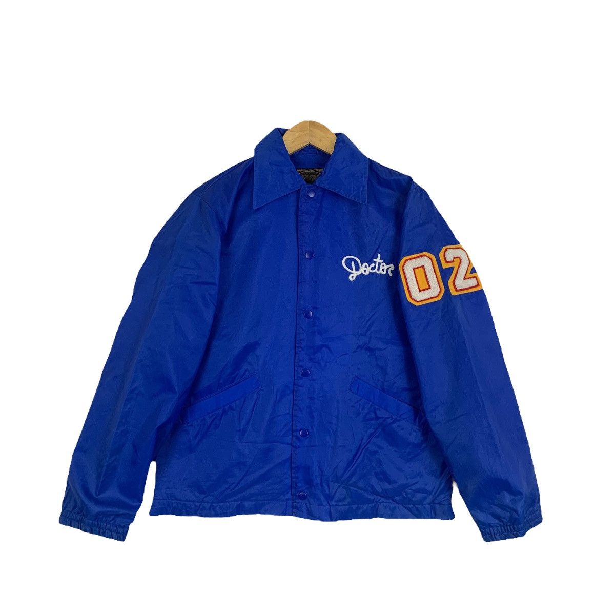 Vintage Doctor Blueky Street Fully Button Windbreaker Coach Jacket Size US M / EU 48-50 / 2 - 1 Thumbnail