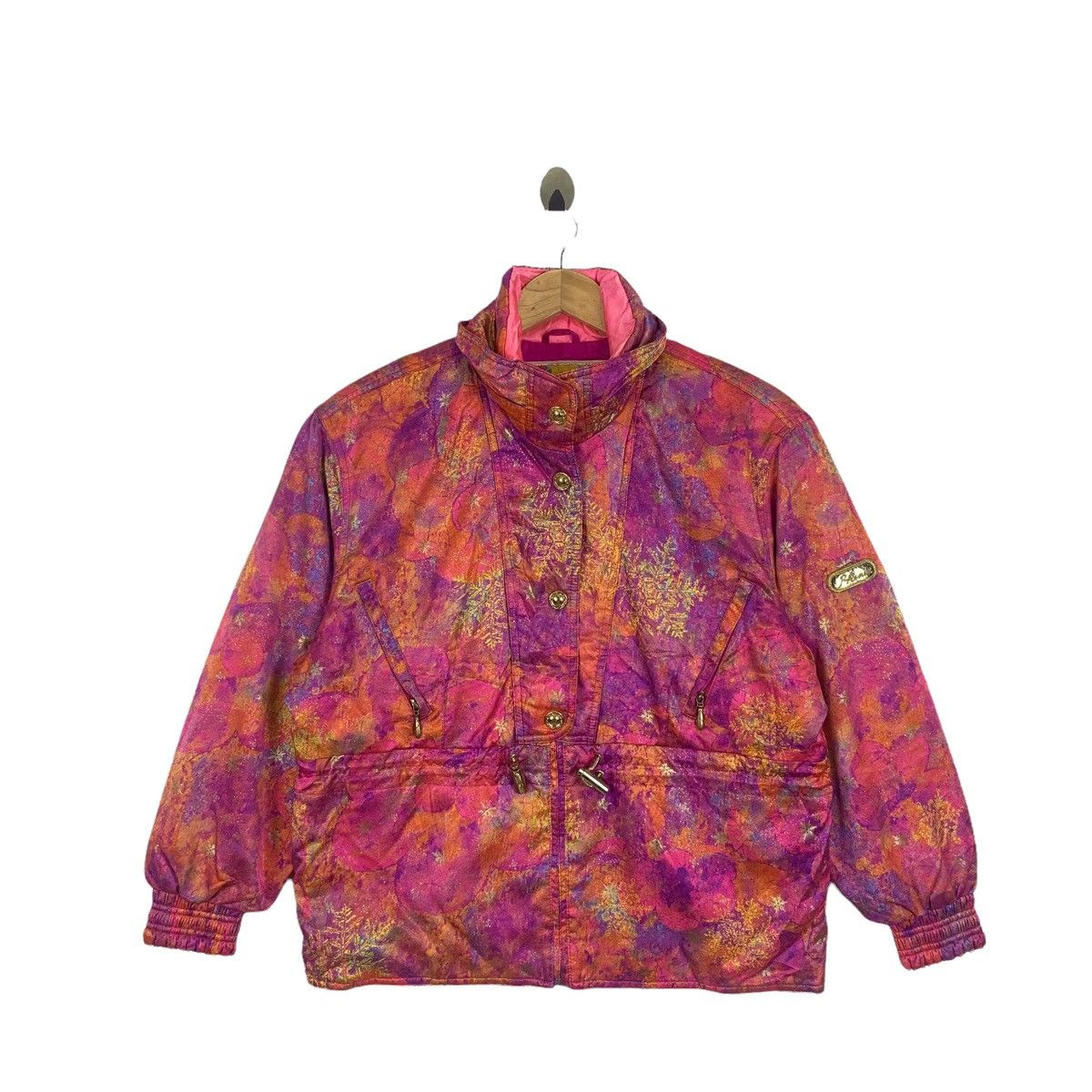 Vintage Vintage PHENIX Ski Outdoor Sportswear Abstract Design Jacket Size US M / EU 48-50 / 2 - 1 Thumbnail