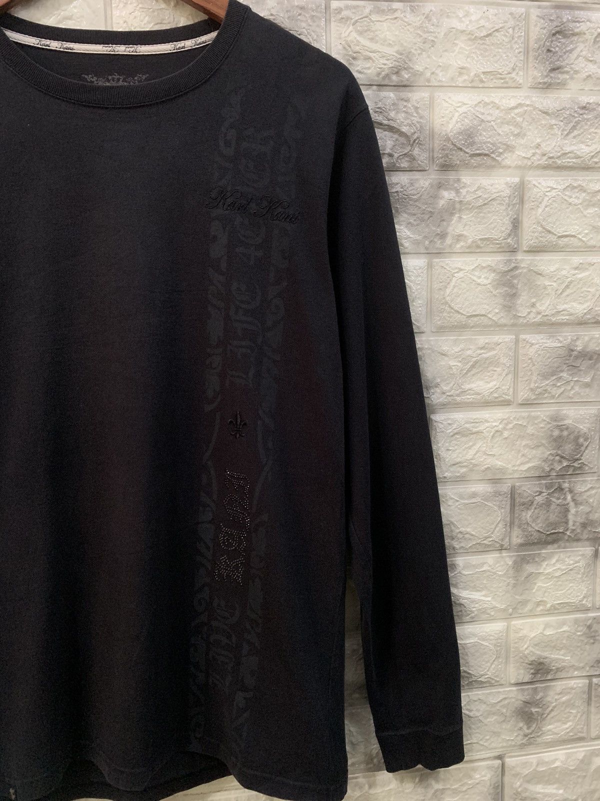 Karl Kani Vintage Karl Kani Black Shirt Size US L / EU 52-54 / 3 - 3 Thumbnail