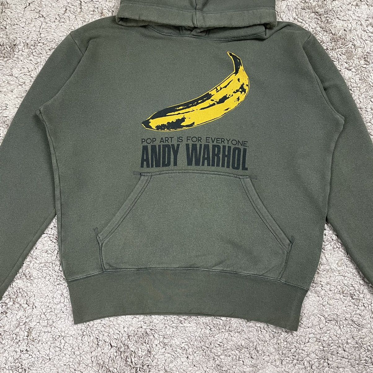 Andy Warhol × Japanese Brand × Uniqlo Uniqlo Andy Warhol Art For Everyone Hoodie Sweatshirt Size US M / EU 48-50 / 2 - 6 Thumbnail