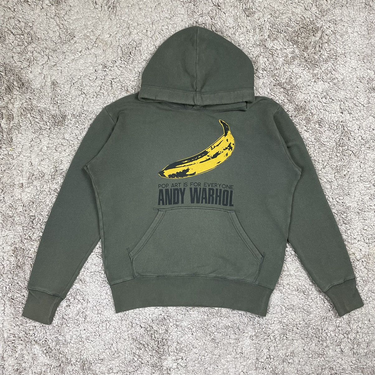 Andy Warhol × Japanese Brand × Uniqlo Uniqlo Andy Warhol Art For Everyone Hoodie Sweatshirt Size US M / EU 48-50 / 2 - 1 Thumbnail