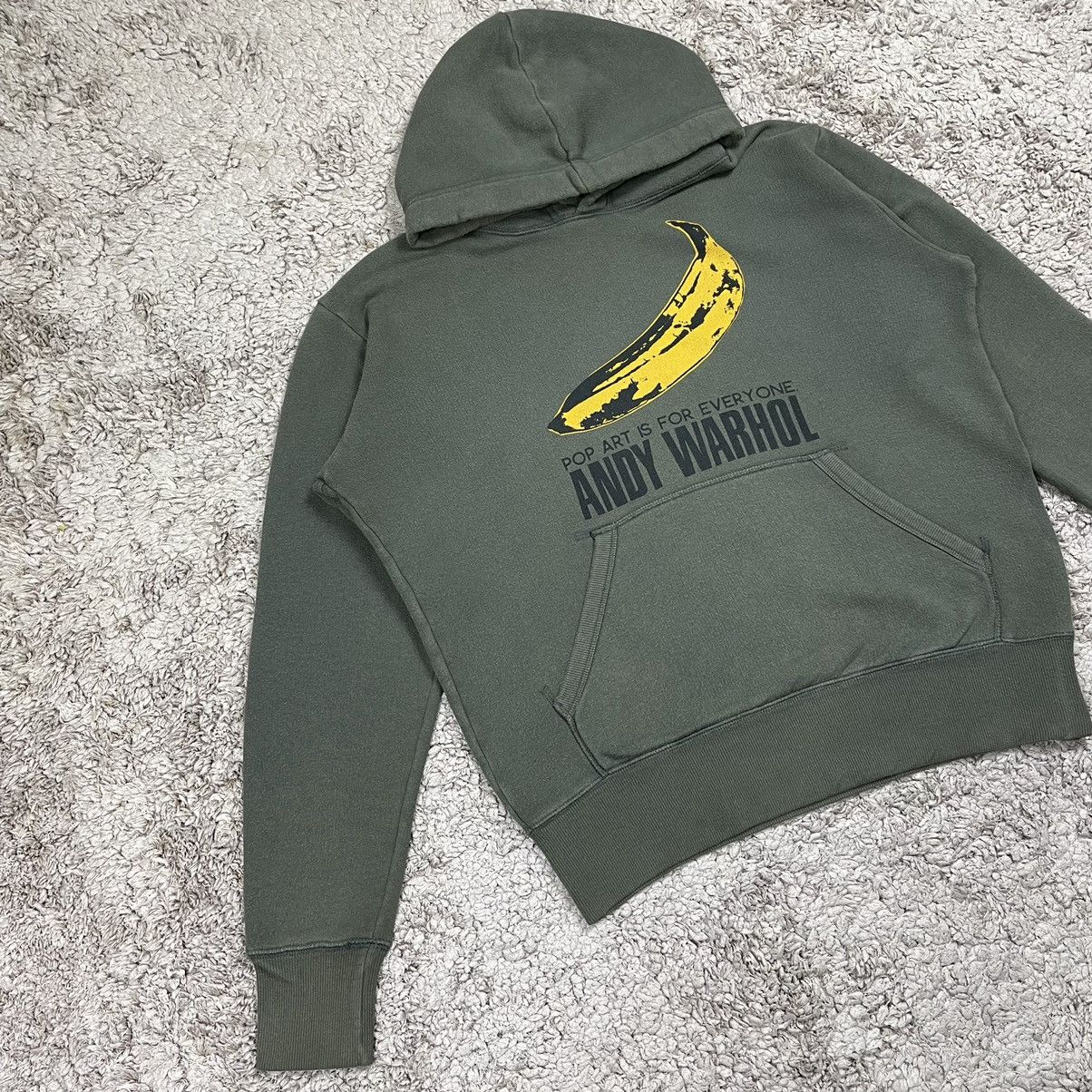 Andy Warhol × Japanese Brand × Uniqlo Uniqlo Andy Warhol Art For Everyone Hoodie Sweatshirt Size US M / EU 48-50 / 2 - 3 Thumbnail