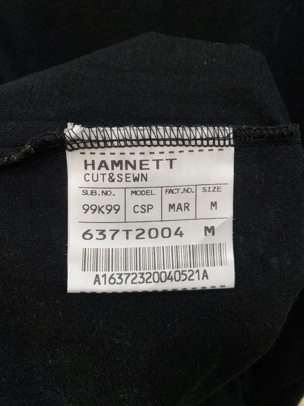 Katharine Hamnett London Hamnett Over printed T-Shirt Size US M / EU 48-50 / 2 - 5 Thumbnail