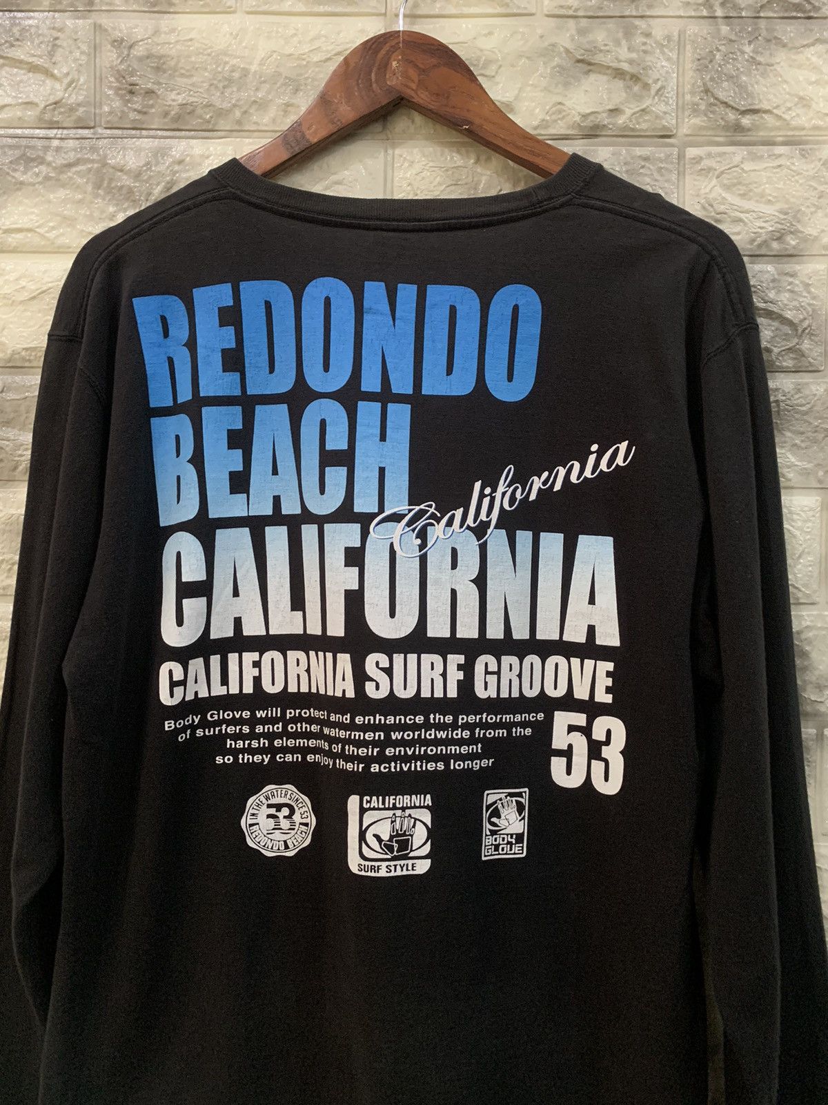 Body Glove × Vintage Vintage Body Glove Surf T-Shirt Size US L / EU 52-54 / 3 - 4 Thumbnail