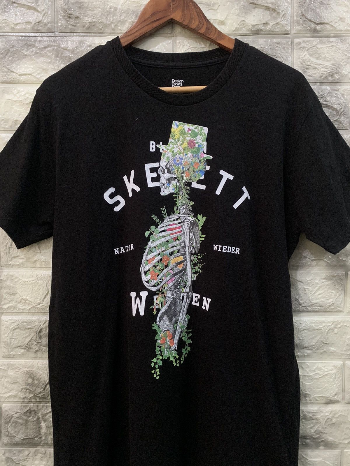 Japanese Brand Skelett Streetwear T-Shirt Size US L / EU 52-54 / 3 - 3 Thumbnail