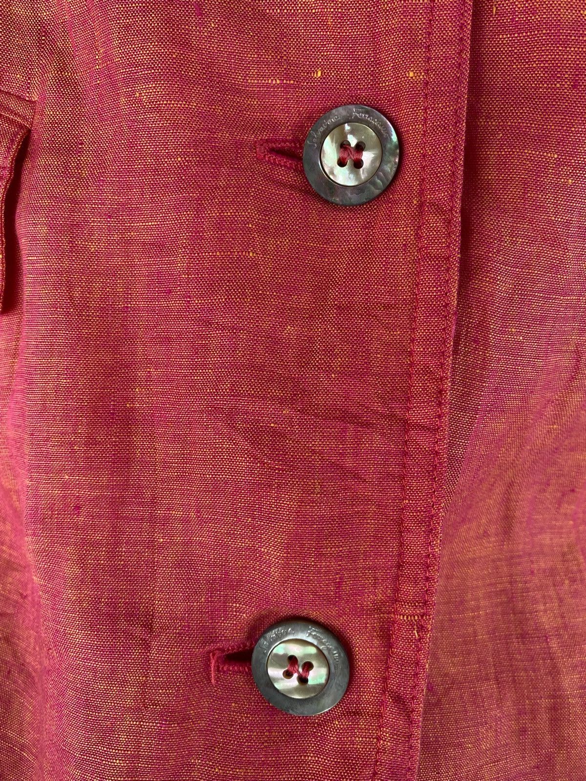 Salvatore Ferragamo 💥SALVATORE FERRAGAMO Italy branded shirt Size M / US 6-8 / IT 42-44 - 8 Thumbnail