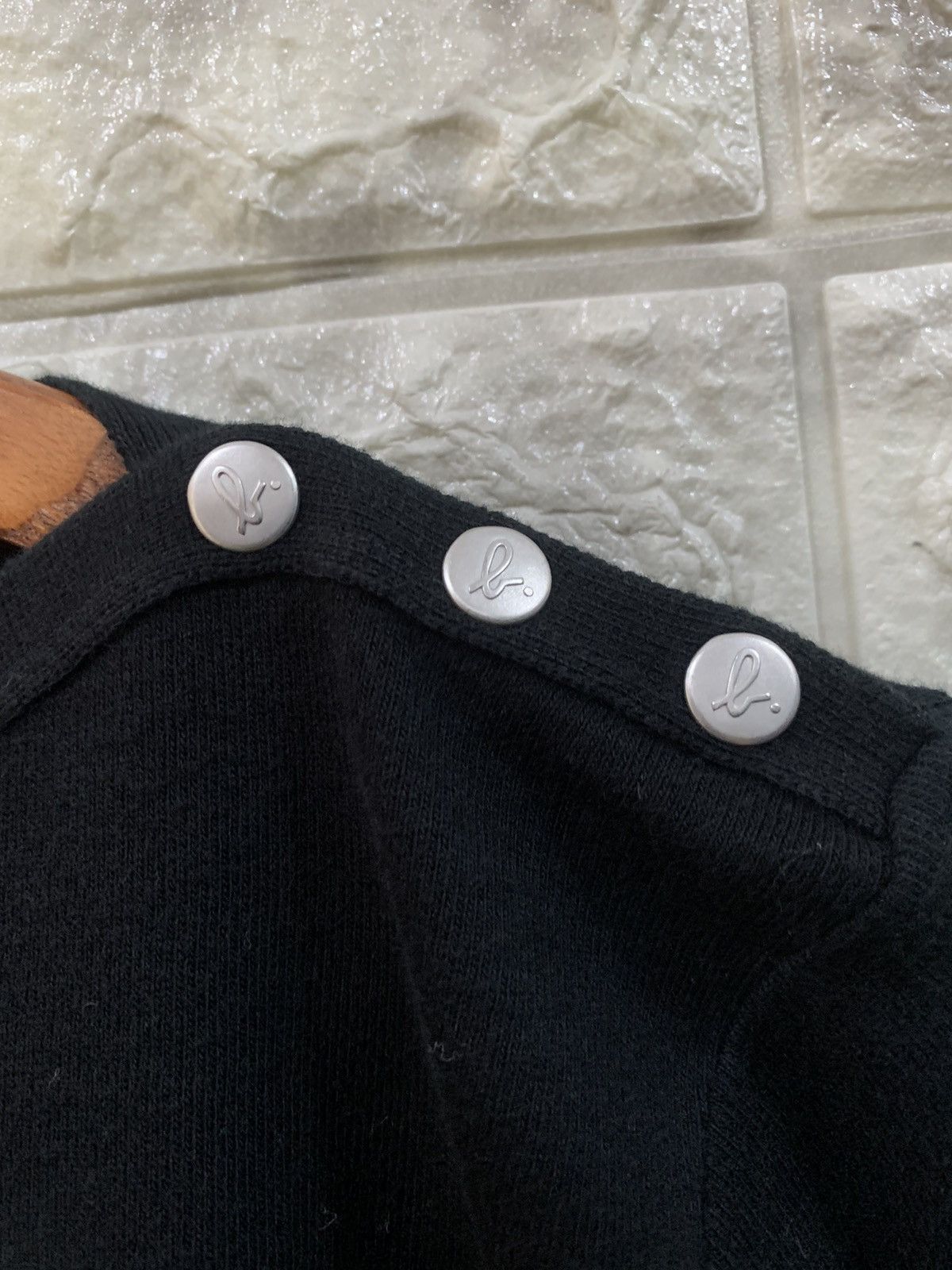 agnes b. Vintage Agnes B. Black Shirt Size XS / US 0-2 / IT 36-38 - 5 Thumbnail