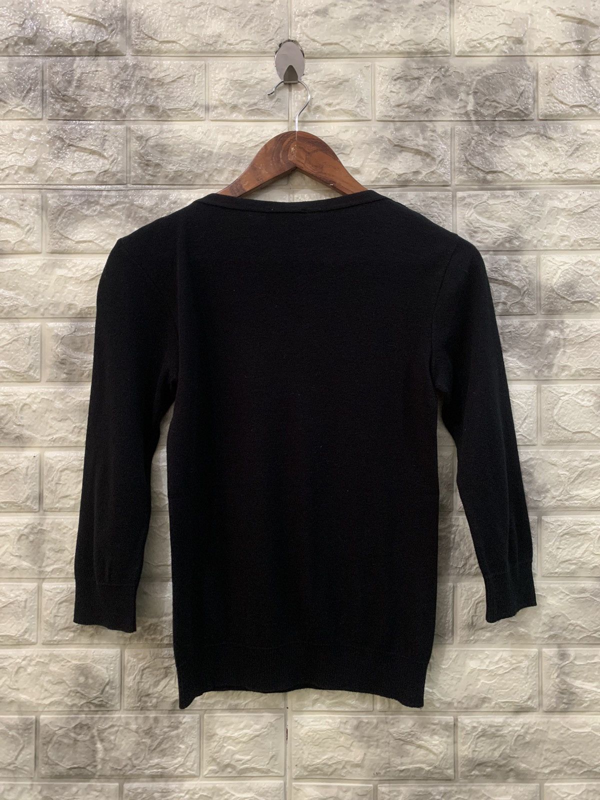 agnes b. Vintage Agnes B. Black Shirt Size XS / US 0-2 / IT 36-38 - 2 Thumbnail